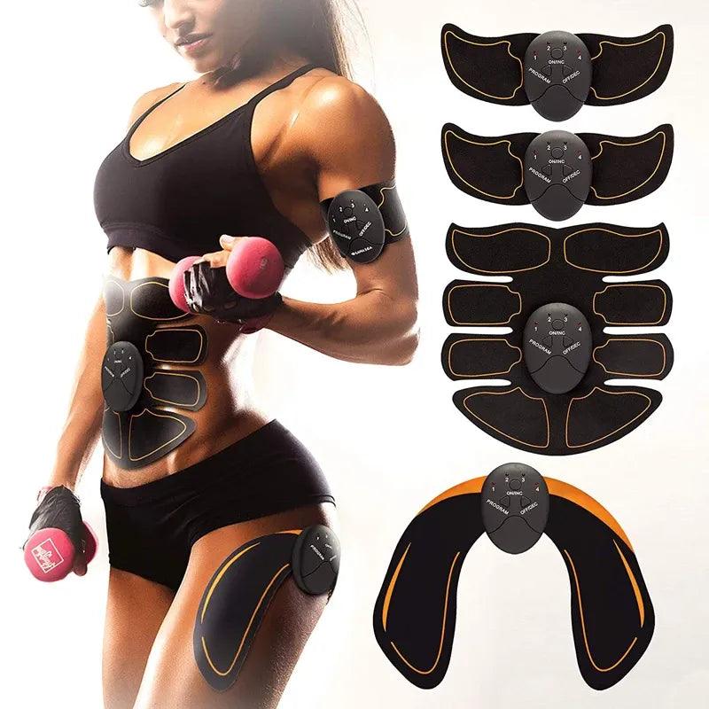 Electro estimulador Muscular - tonifica abdominales brazos Fitness